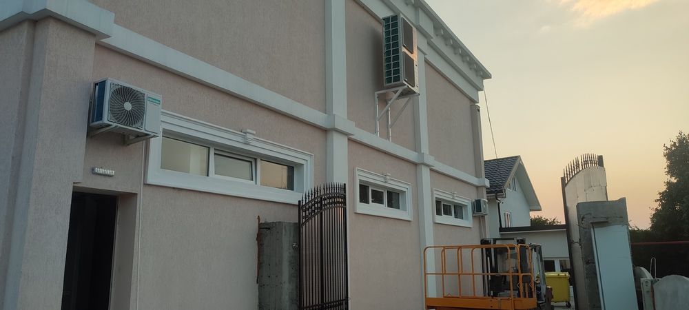 Montaj service freon ac r32 r410a r407c r22 centrala termica peleti