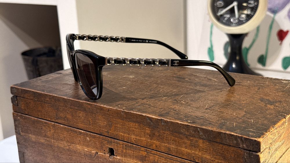 Ochelari soare Chanel 5260 negrii de colectie