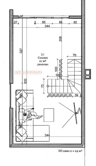 Продава се Четиристаен апартамент в Варна, Трошево - 104 кв.м за 1741 €/кв.м - Снимка #12