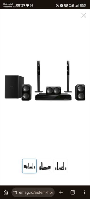 Sistem home cinema Philips