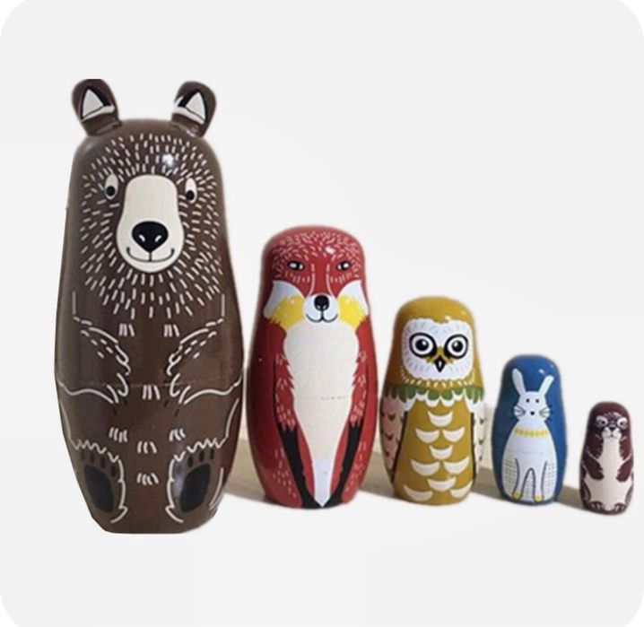 Деревянные матрёшки