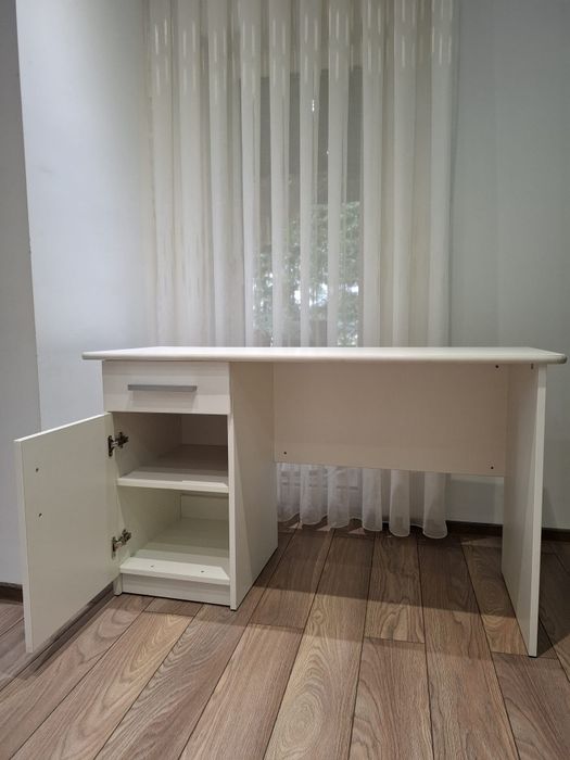 Birou alb 130x75x50