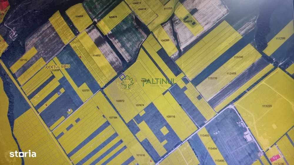 Teren intravilan 550 mp Sibiu, Cisnadie - Aeroport Magura