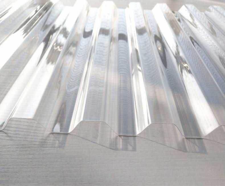 Профилированны  6000x1170х 0.9 мм, прозрачный