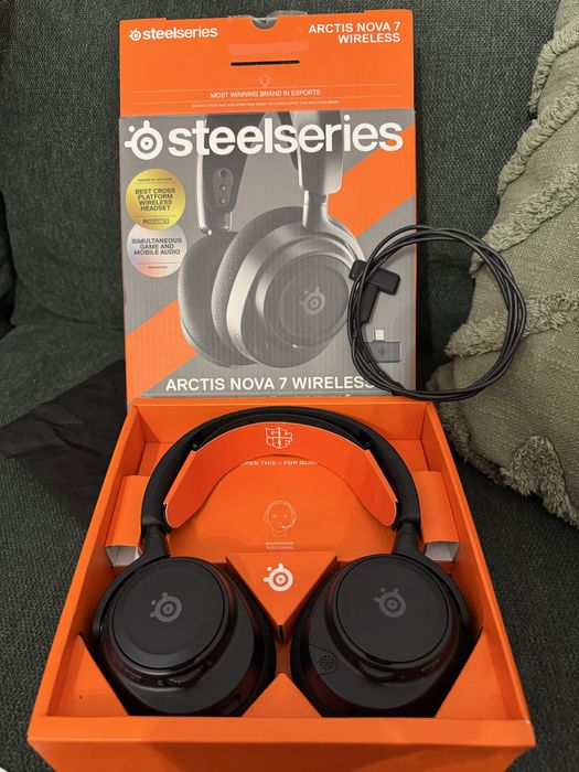 Casti gaming wireless Steelseries arctis nova 7