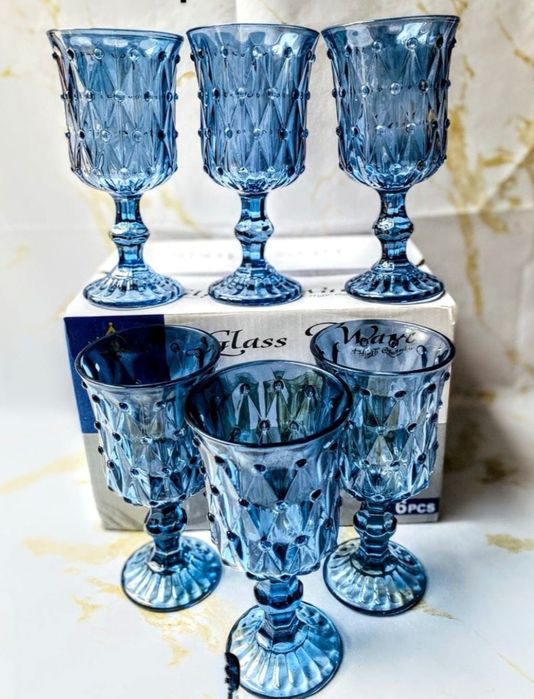 Бокалы фужеры новые