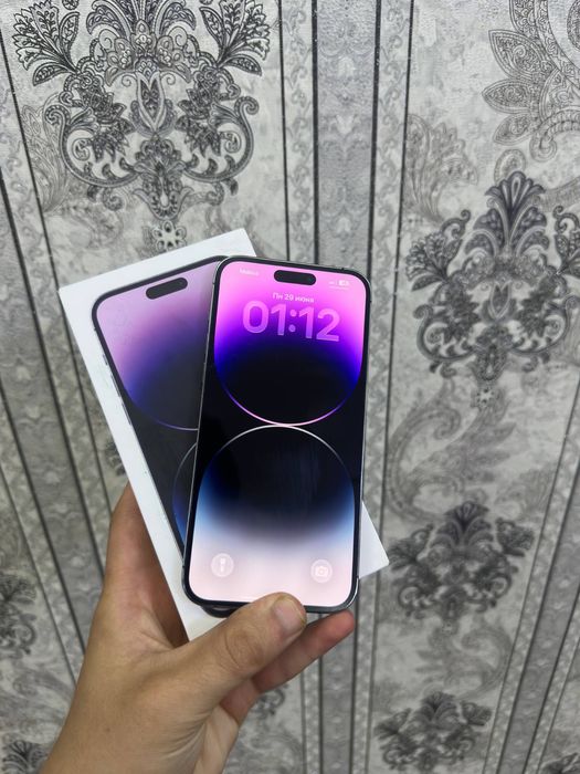 Iphone 14pro max 256gb Sim kartali