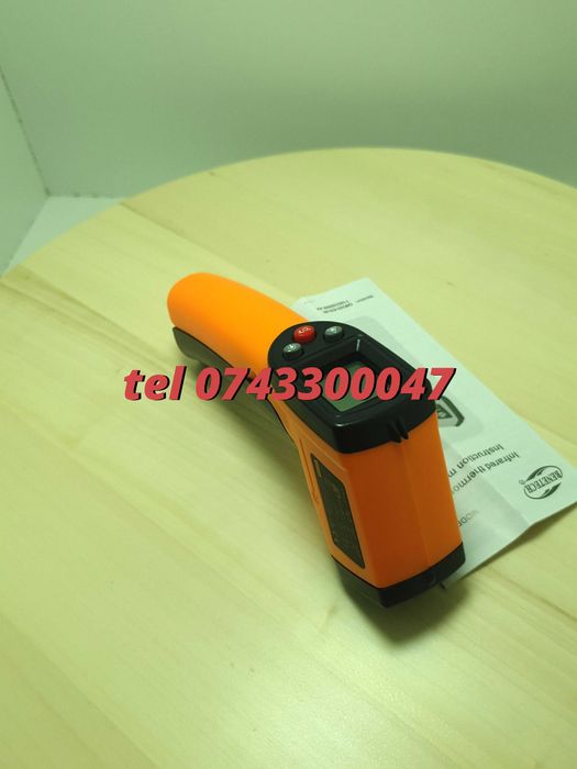 Termometru Industrial Profesional 50 380c Uni Galbennegru