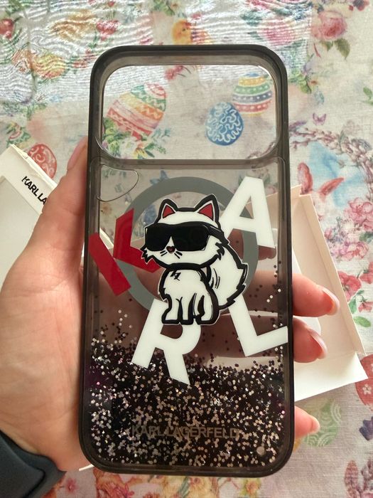 Калъф за Iphone 17 pro max Karl Lagerfeld Case Glitter