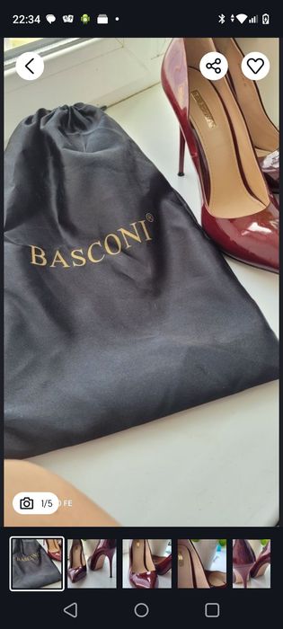 Продам Basconi туфли в отличном состоянии