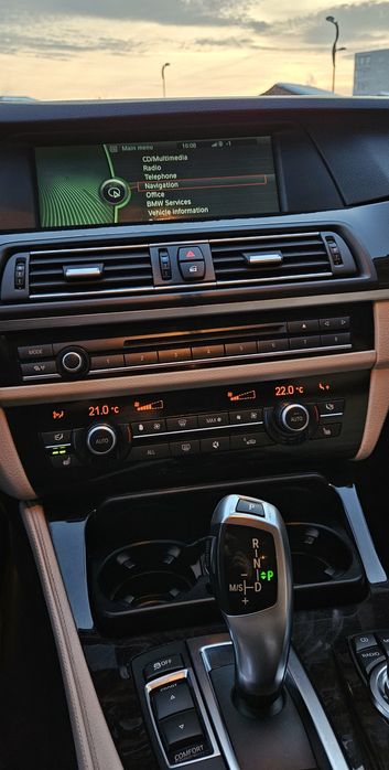 BMW F10 automat 8+1 pachet m 520D head up display