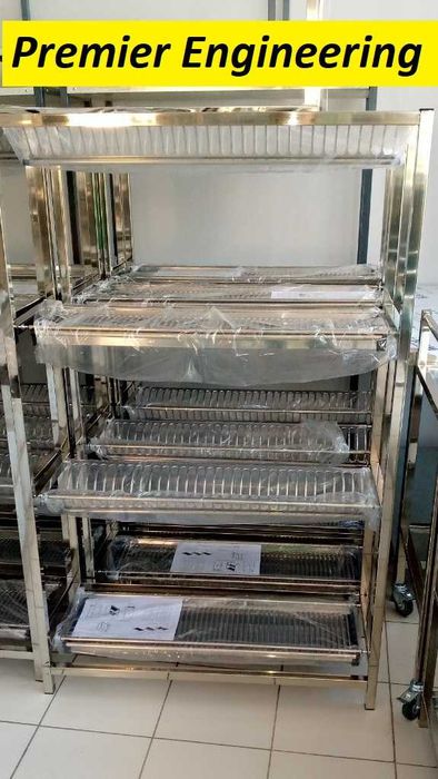 Сушилки для посуды, нержавейка