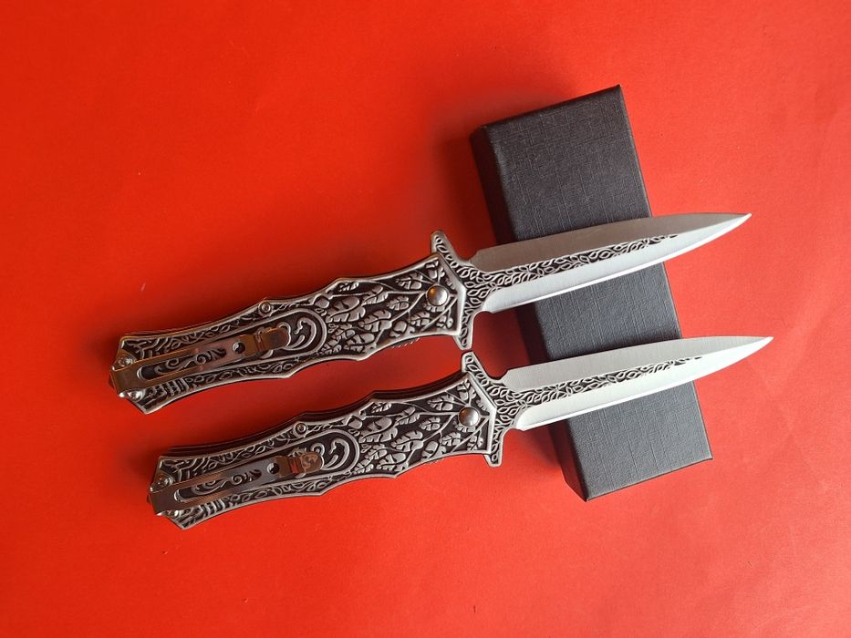Руски сгъваем нож-тип кама (два цвята)