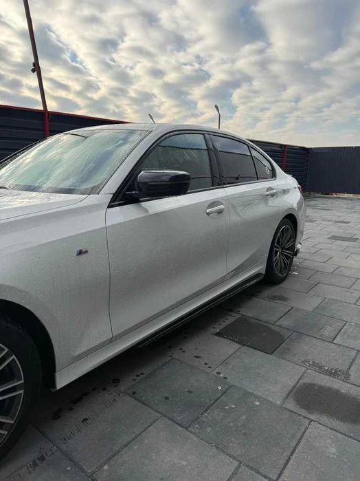 Extensii praguri BMW G20 G21 pachet M Negru Lucios M-tech