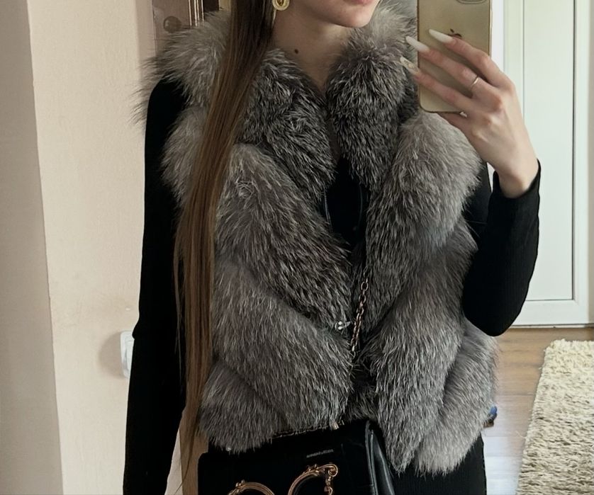 Blana naturala de vulpe