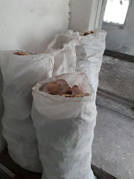 Сухари хлебные  в мешке