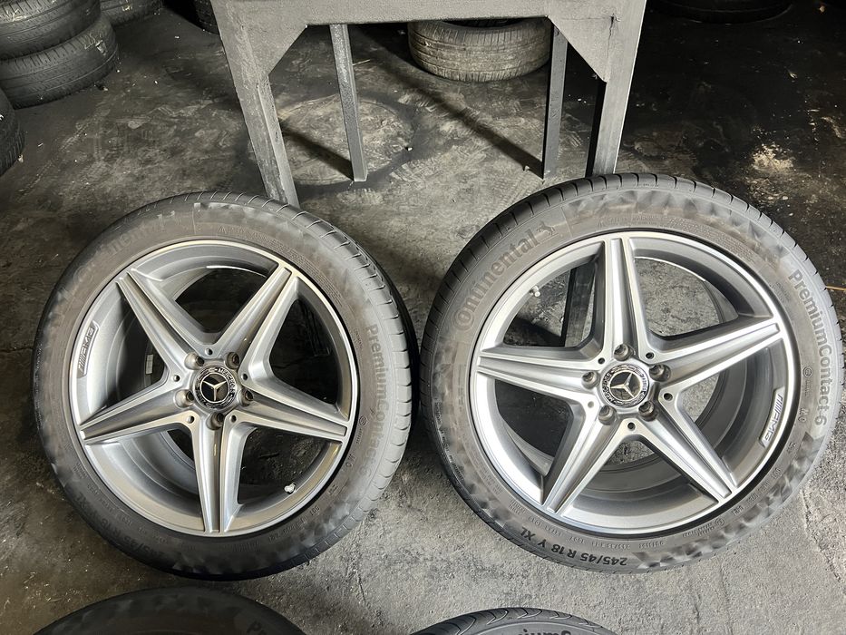 Jante Mercedes E classe AMG W213, S213, C238 + 245/45/18 Continental !