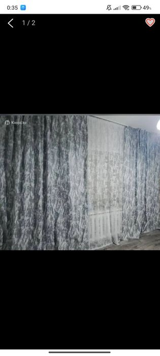 Шторы мрамор шеннил. 2/280