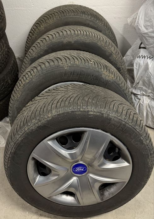 Set Jante Ford 17 inch  cu cauciucuri de iarna DOT 2024