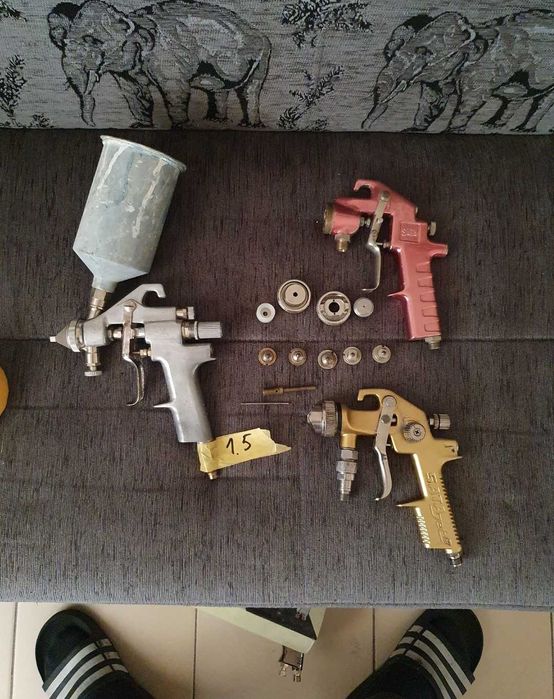 Pistol vopsit Sata jet si Devilbiss