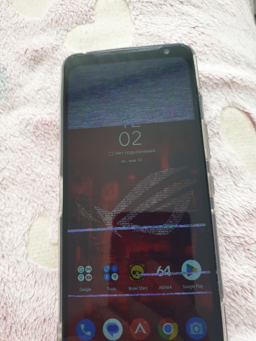 Asus Rog Phone 3 256/12 ОТВАЛ ПРОЦЕССОРА