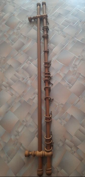 Тюль с гардиной.