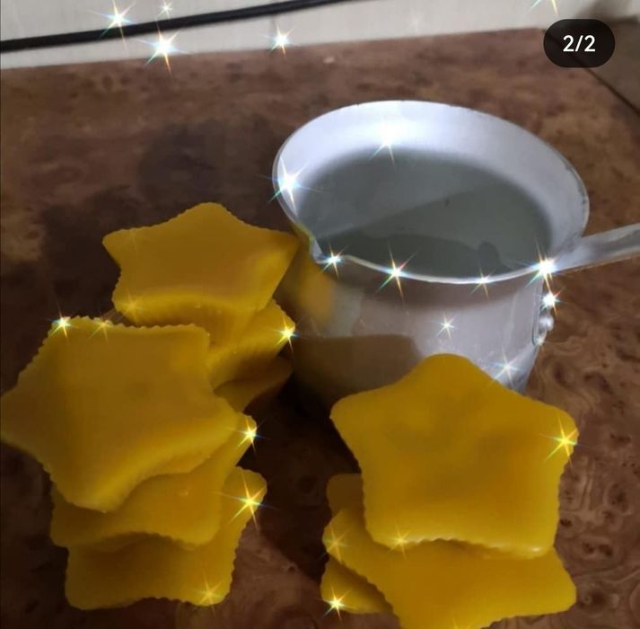 Воск пчелинный,работа с воском