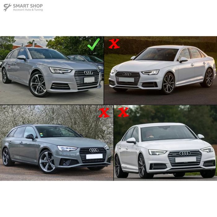 Grile Laterale Audi A4 B9 Sedan Avant (2016-2018) RS4 Design