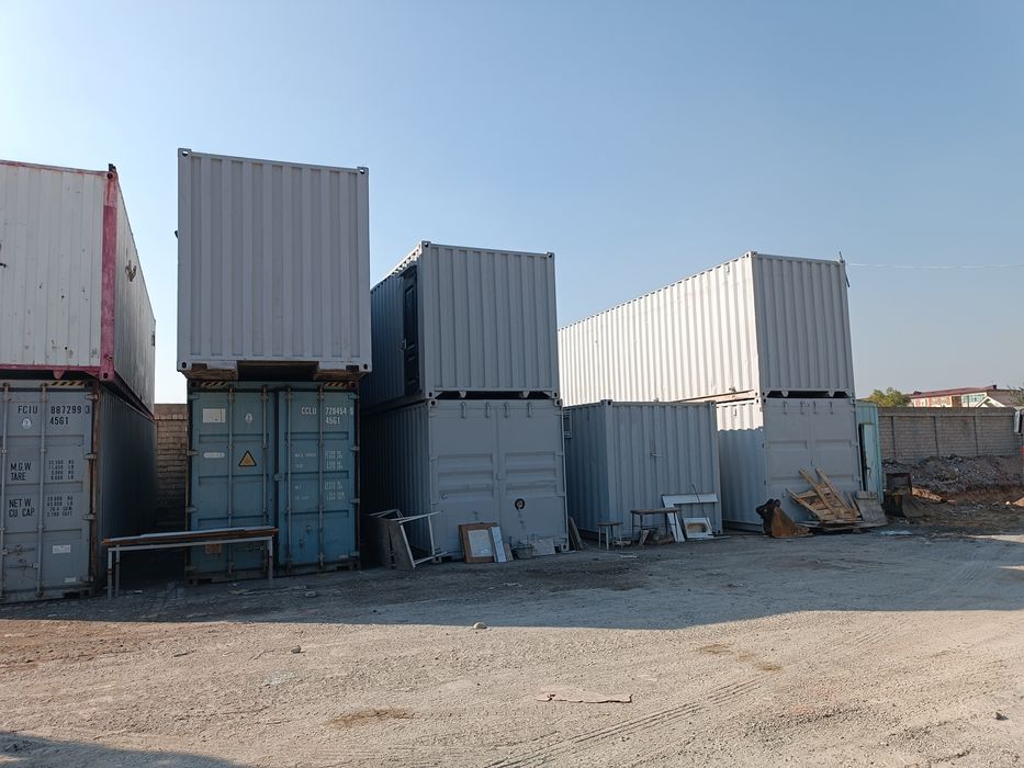 Б/У контейнер домиклар сотилади