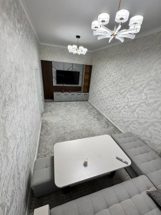 3-комнатная, 56м2 , Ор-р Узтелеком, Новостройка,  с ремонтом