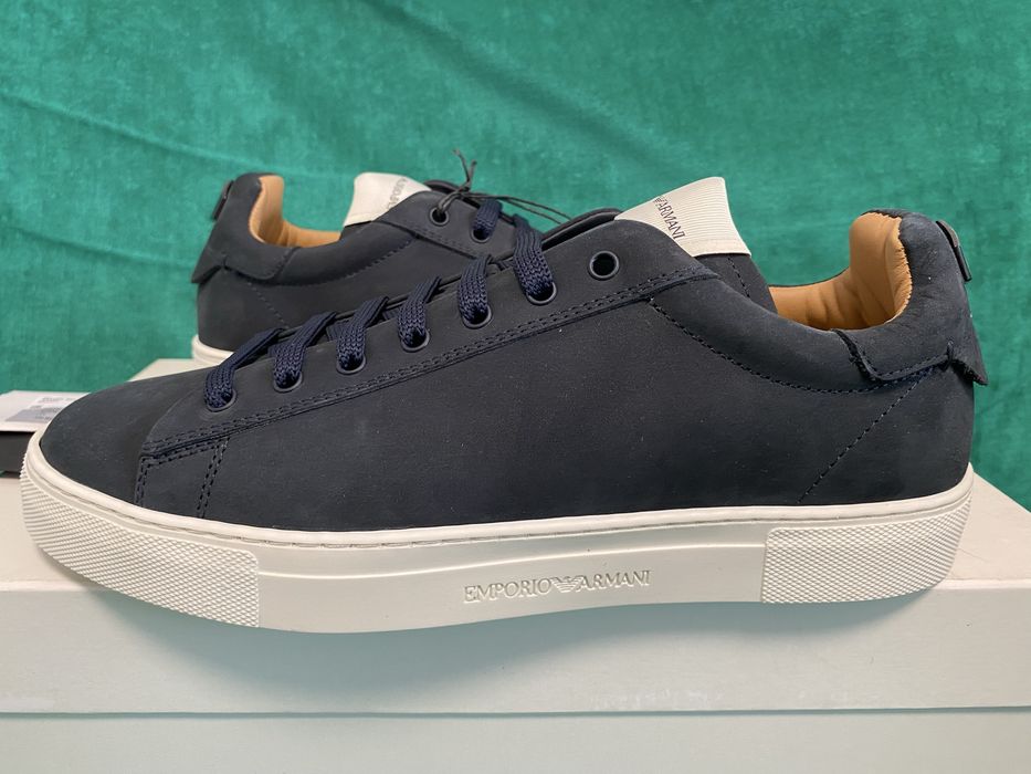 Pantofi Emporio Armani navy marimea 40