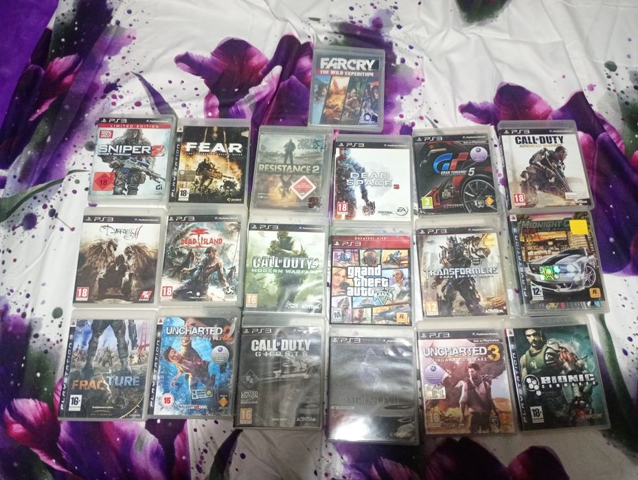 Ps 3 +19  jocuri