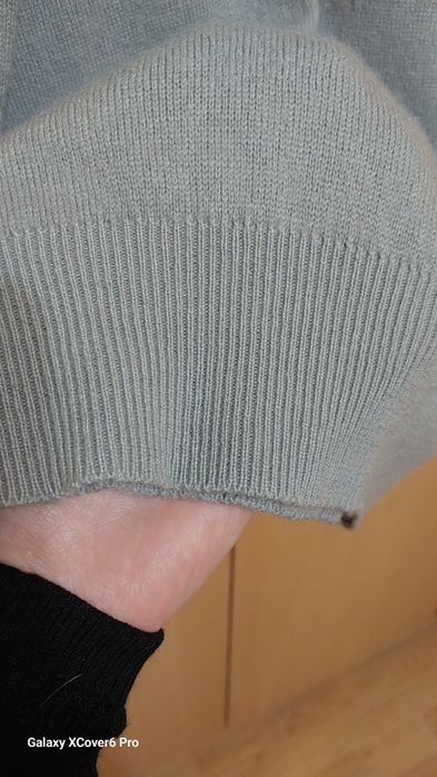 Мъжки пуловер 100% Pashmina." HANDMADE DRYCLEAN ONLY". Размер L