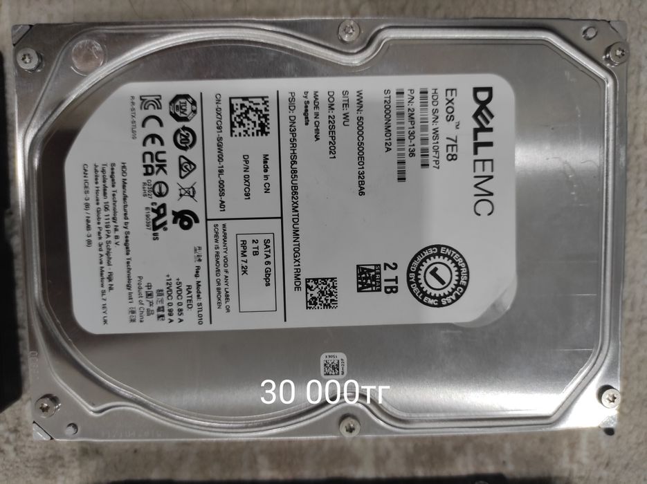 жёсткие диски (HDD)