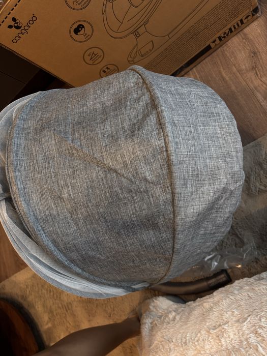 Електрическа люлка Cangaroo - iSwing, тъмносива