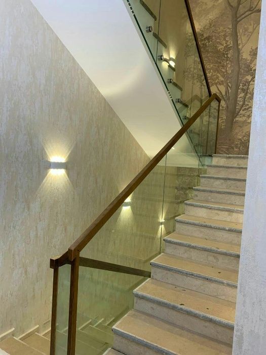 Стеклянные перила и лестничные ограждения