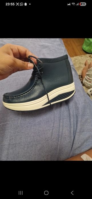 Pantofi ghetuta piele