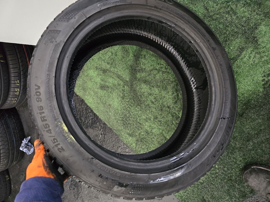 215.45.16 2x kumho 2x hankook m+s
