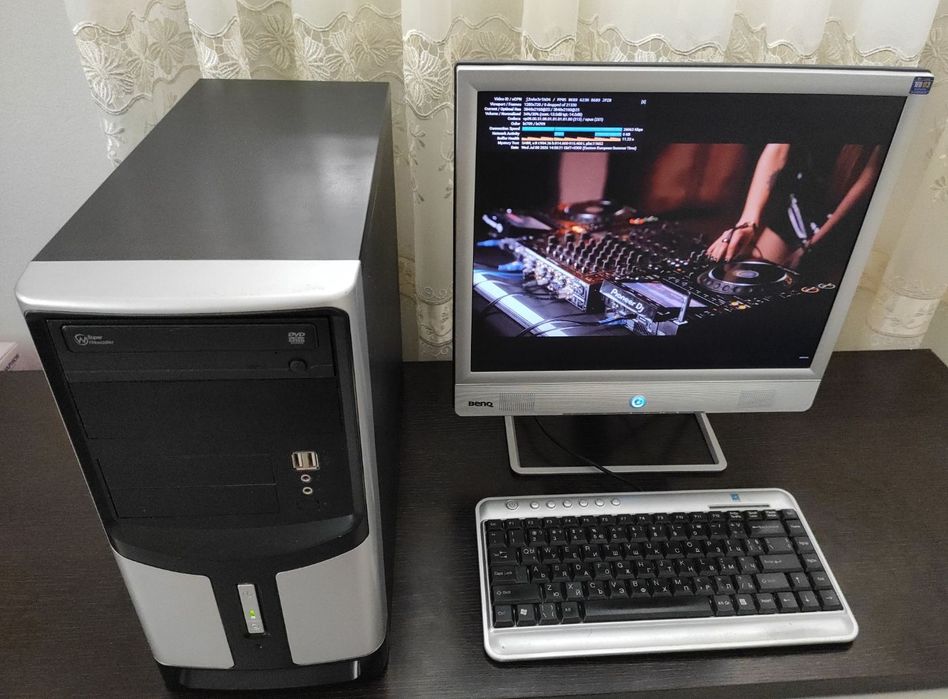 Компютър Intel i5 4570 9GB ddr3 1TB hdd Asus b85m