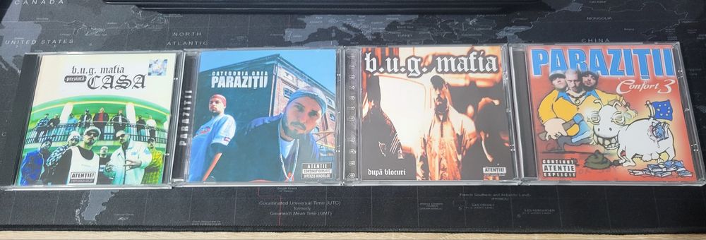 CD-uri Bug Mafia si Parazitii
