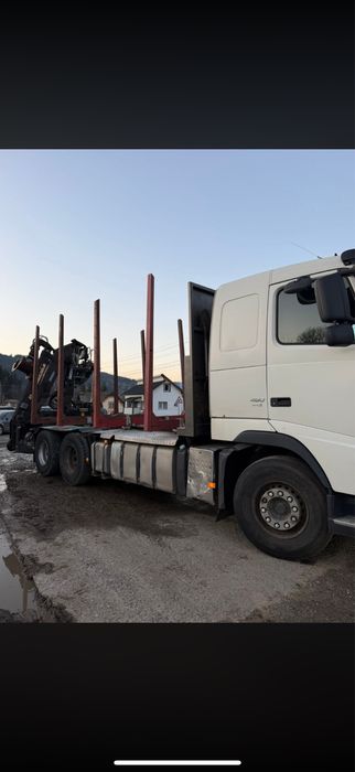 VOLVO FH 480 Forestier cu macara KESLA Z pentru padure