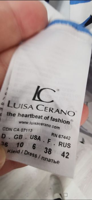 Luisa Cerano платье