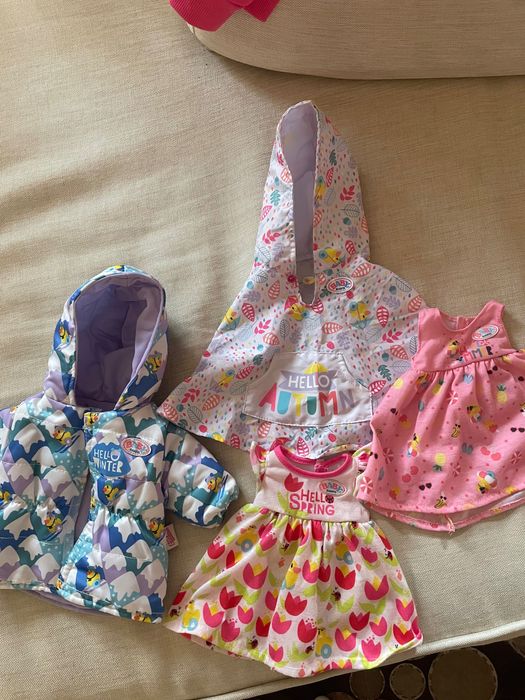 Baby born дрешки и обувки комплект
