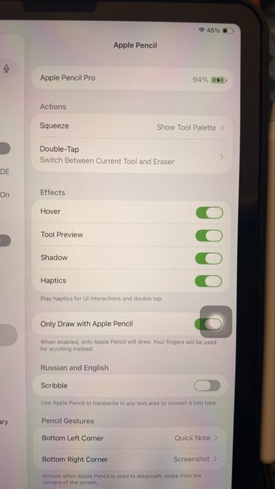 Ipad Air 11-avlod (M2) LL/A + Apple Pencil Pro