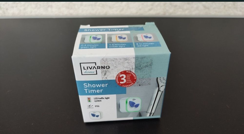 temporizator pentru dus economie apa baie cronometru  Livarno unisex
