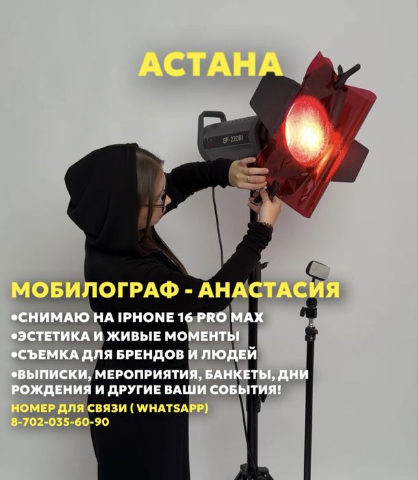 Мобилограф на мероприятие!