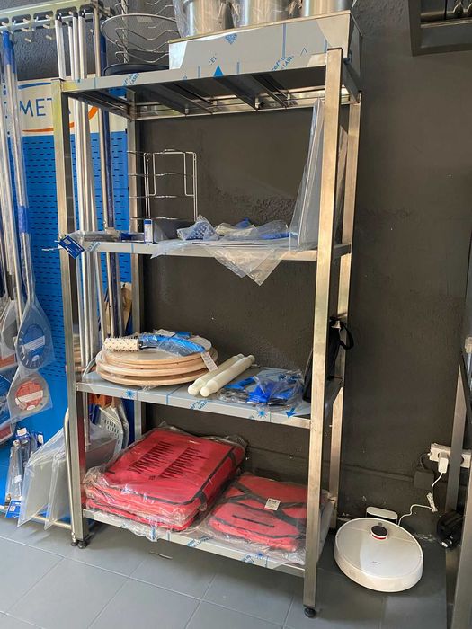 Rastele-Rafturi din inox, dimensiuni la cerere