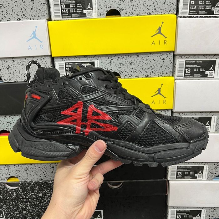 Balenciaga Runner Graffiti Black/Red | 35-46