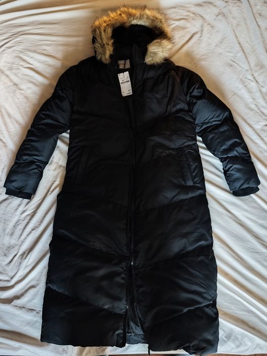 Дамско дълго зимно яке