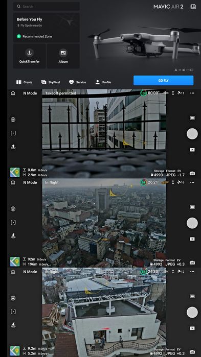 DJI Mavic Air 2 Fly More Combo FULL – autonomie mare, pachet complet